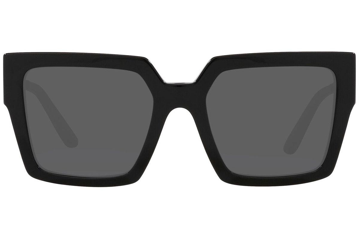 Dolce & Gabbana DG4446B (501/6G) 53 | Kadın Siyah Aynalı Güneş Gözlüğü